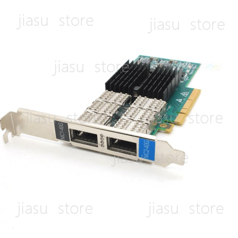 Adaptador de red PCI-E QSFP+ C - Dual Port 40Gbe Pcie Nic reseña y precio