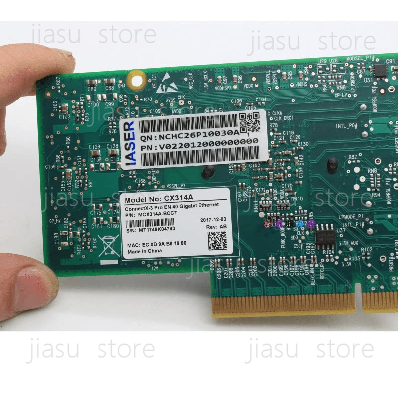 Adaptador de red PCI-E QSFP+ C - Dual Port 40Gbe Pcie Nic reseña y precio