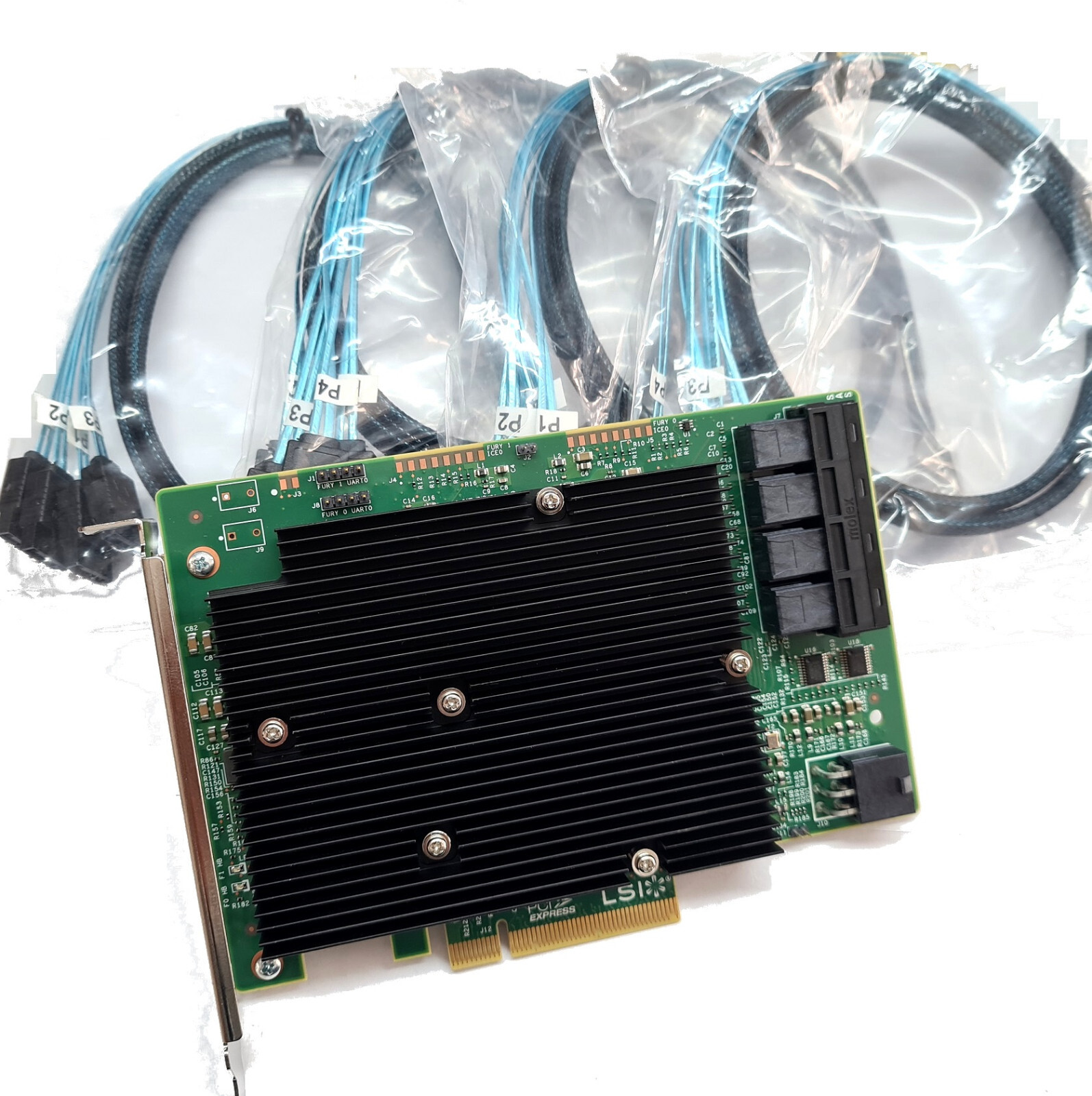 Controlador LSI 9300-16i SAS H - Lsi 9300 16I Hba It Mode reseña y precio